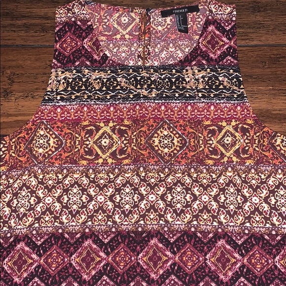 Forever 21 Tapestry Dress - Picture 3 of 4